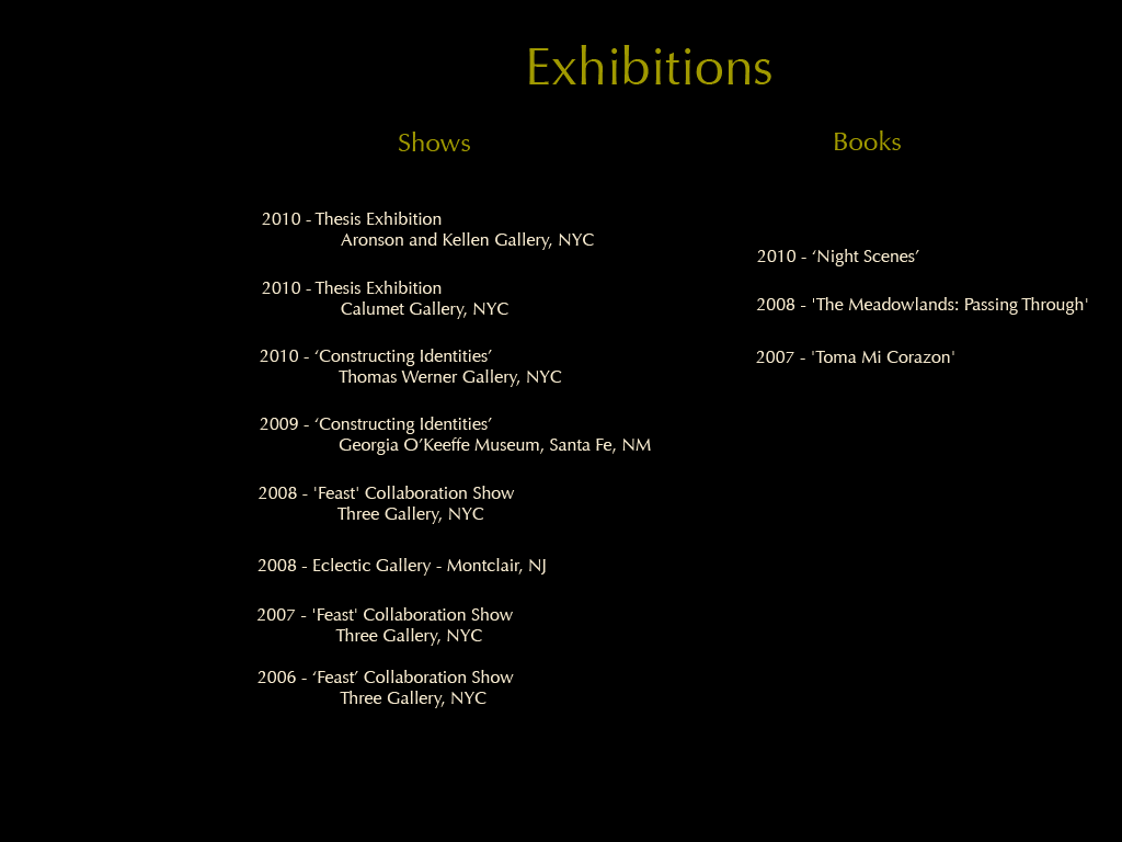 exhibitions